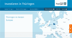 Desktop Screenshot of invest-in-thuringia.de