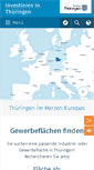 Mobile Screenshot of invest-in-thuringia.de
